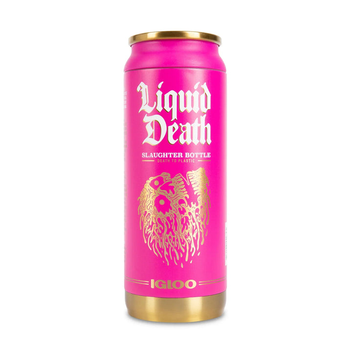 Liquid Death x Igloo Reusable Slaughter Bottle L9