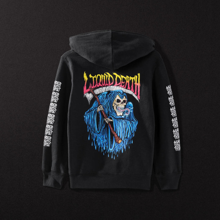 Thrashed to Death Kids Hoodie Z3