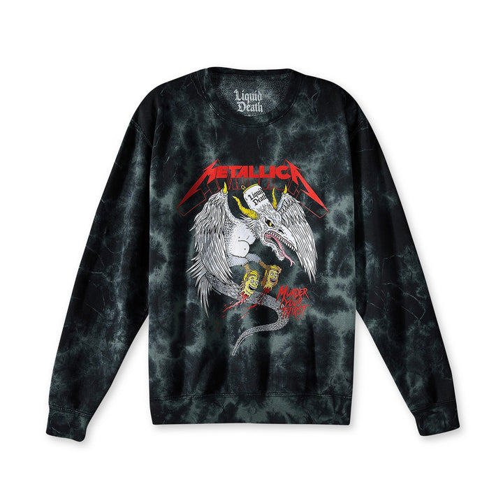 Liquid Death x Metallica Tour Sweatshirt L4
