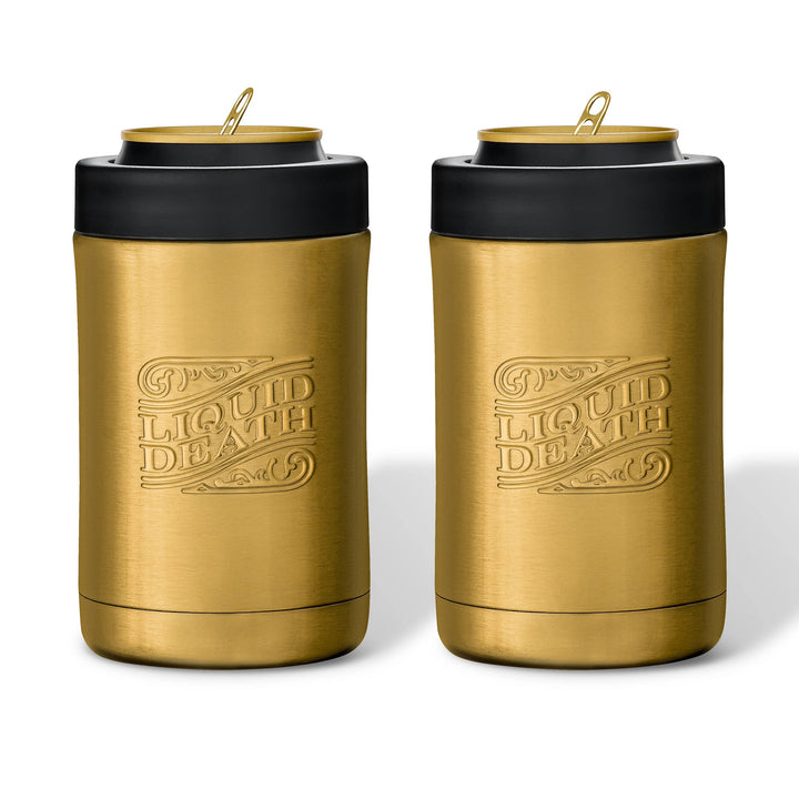 Death Metal Steel Can Cooler Set K0