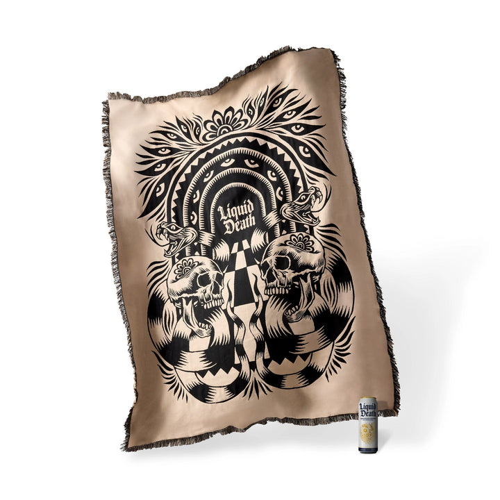 Death Charmer Woven Blanket C3